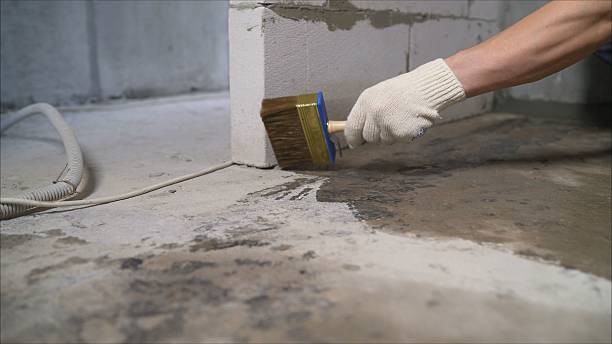 Crawl space vapor barrier installation in Holland, OH